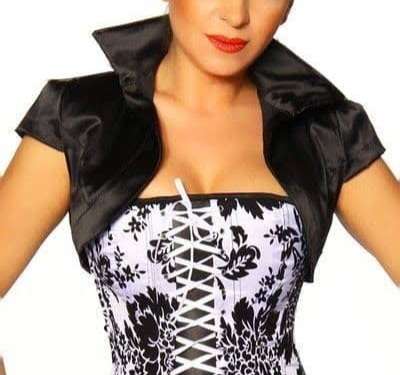 Gorgeous Black bolero