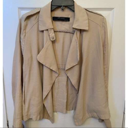 Zara beige waterfall Jacket.... never worn From R30 Shipping
