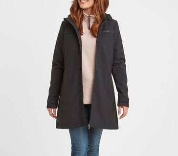 Stunning black  jacket with hood