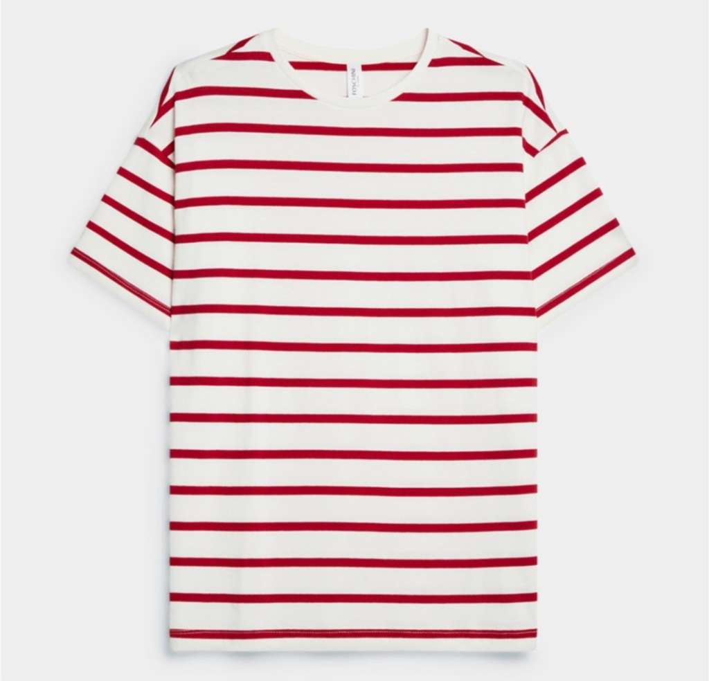 Beautiful Red striped Foschini Tshirt