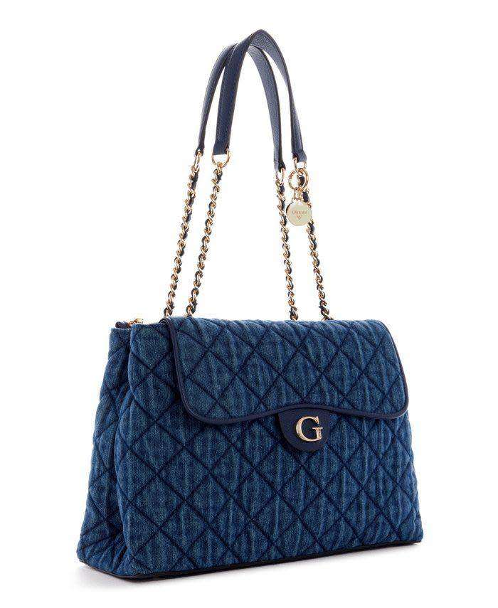 GUESS Gillian High Society Satchel Bag