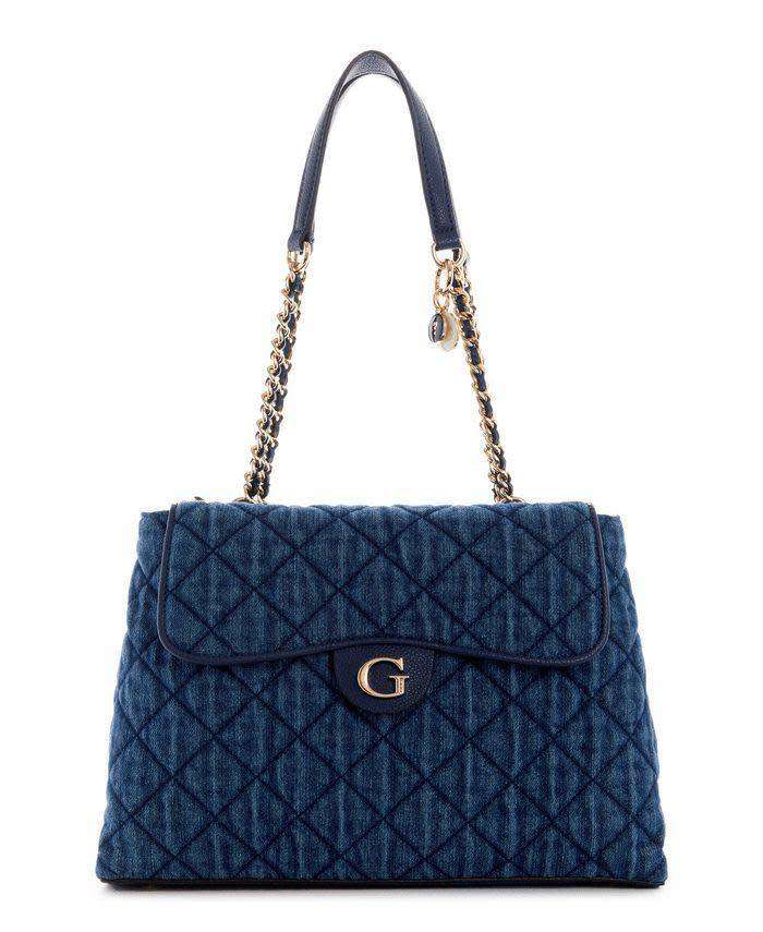 GUESS Gillian High Society Satchel Bag