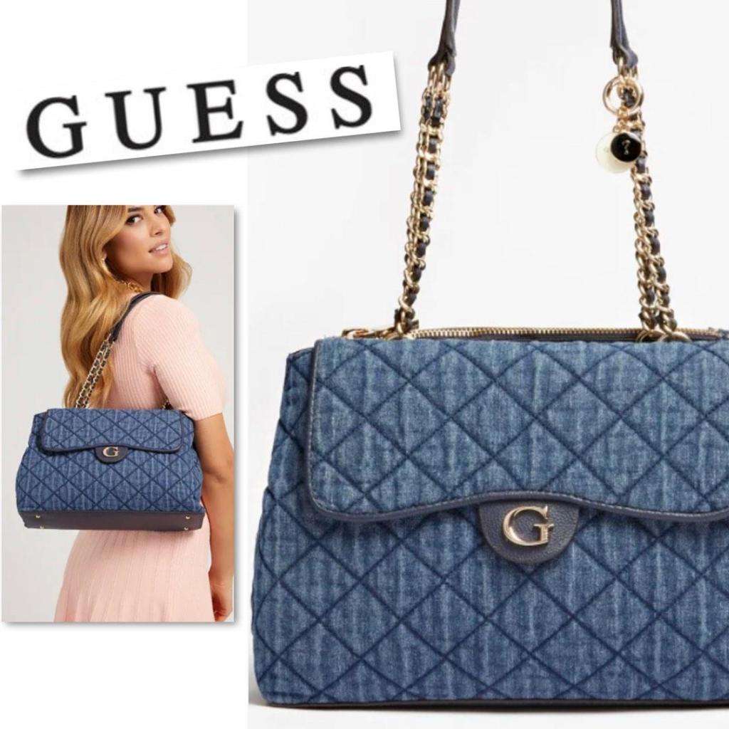 GUESS Gillian High Society Satchel Bag