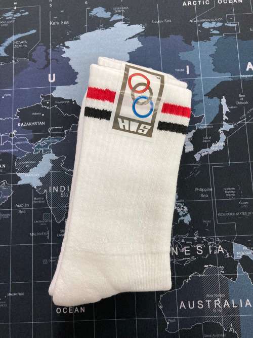 HIGH QUALITY WHITE SOCKS - ONE SIZE FITS ALL