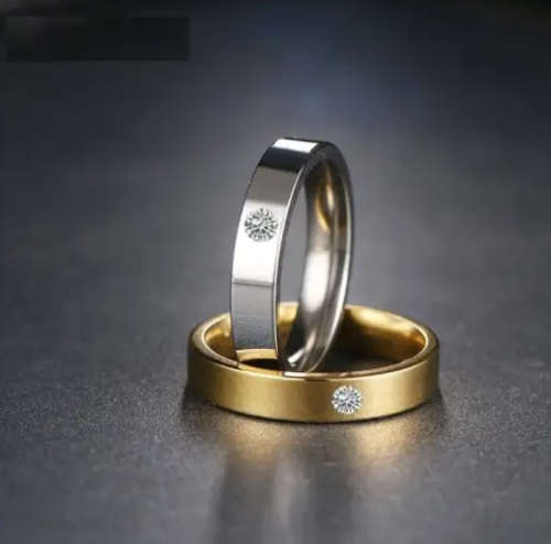 TITANIUM (NEVER FADE) Ring Size 10 US(SILVER ONLY)