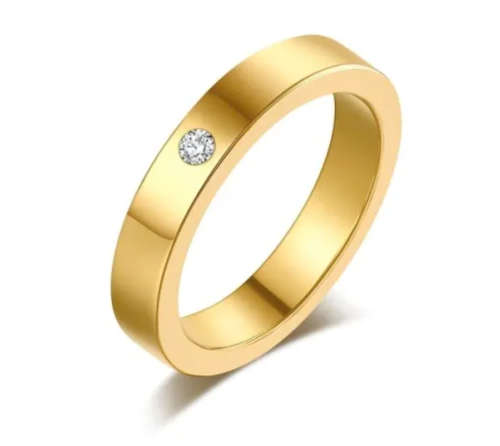 TITANIUM (NEVER FADE) Ring Size 10 US(SILVER ONLY)