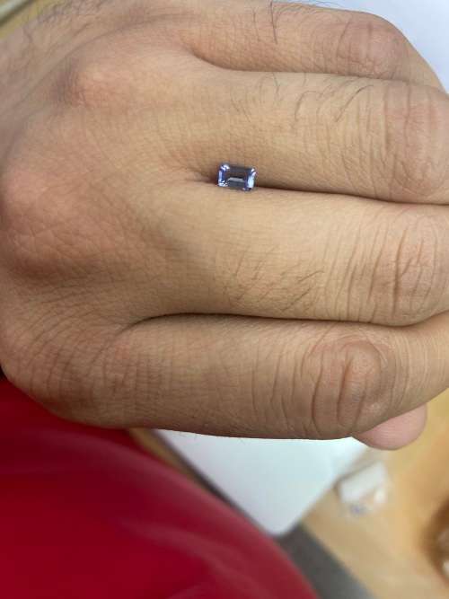 0.3cts - Natural Mined TANZANITE Emerald Cut. 3.1mm x 5.1mm. BEAUTIFUL GEMSTONE
