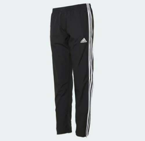 adidas Men`s ESSENTIALS 3 STRIPES PANTS Black EX5030 Size Large