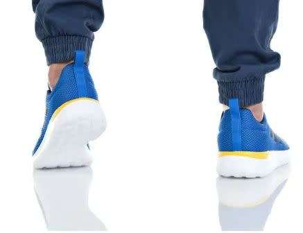 adidas Men`s Lite Racer CLN Blue/ Black/Yellow EG3138 Size UK 9 (SA 9)