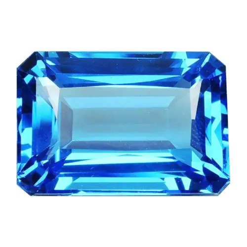 0.585ct Natural Mined Emerald Topaz Swiss. 6.1mm x 4.0mm