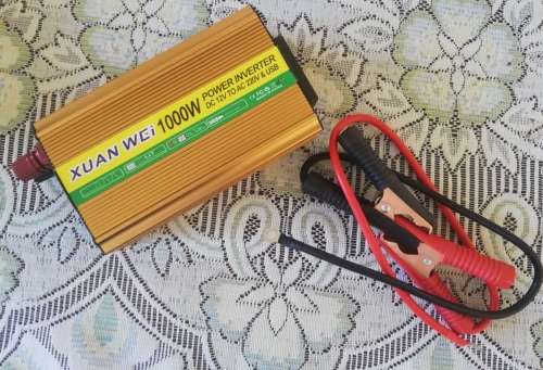 1000W Solar Power investor - convert  12VDC to 220V AC- 1000W Constant  Power &2000W Peak Power