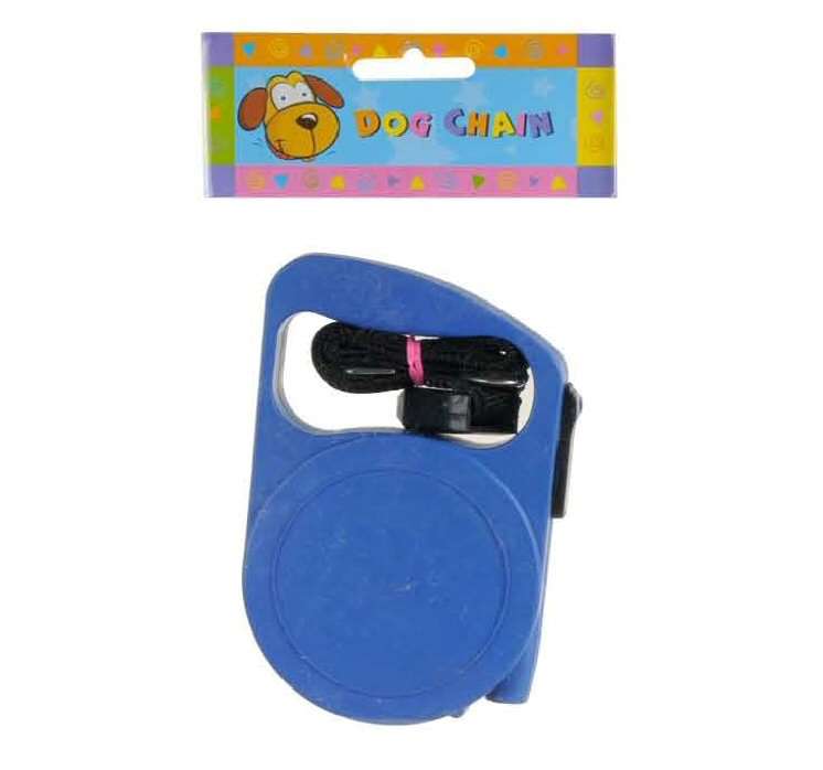 PETS - DOG - RETRACTABLE LEASH IN CASE - 5 MT LENGTH - PULL A LONG - NOT FOR BRUTUS