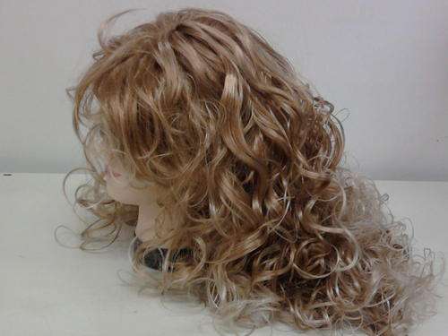 PARTY - WIG -BLONDE   / BROWN /BLACK- LONG - CURLY  - ADULT SIZE