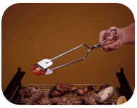 BRAAI -  STAINLESS STEEL BRAAI TONGS - Need to make a statement .?....Ultiimate.braai tongs