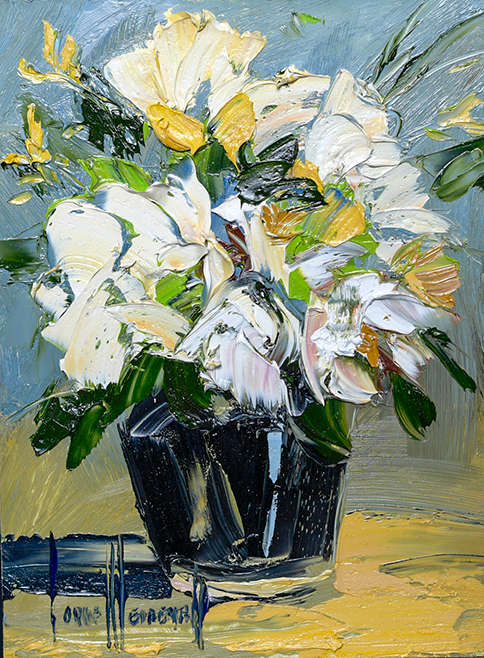 *** CORNE WEIDEMAN oil on board at a crazy R1 start *** 300mm x 210mm