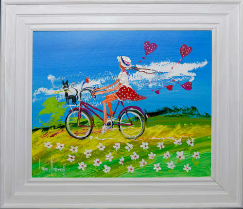 *** CORNE WEIDEMAN oil on board at a crazy R1 start *** 600mm x 500mm + FRAME