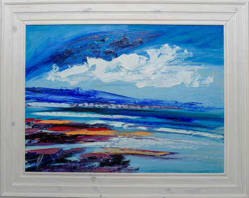 *** BIG CORNE WEIDEMAN oil on board at a crazy R1 start *** 800mm x 600mm + FRAME