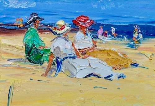 *** CORNE WEIDEMAN oil on board at a crazy R1 start *** 300mm x 210mm