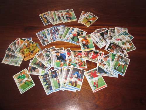 Lot of 66 - 1995 Rugby World Cup Sports deck cards Shell