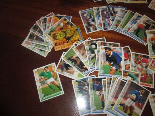 Lot of 66 - 1995 Rugby World Cup Sports deck cards Shell