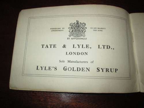 LyLe's Golden Syrup Recipe booklet