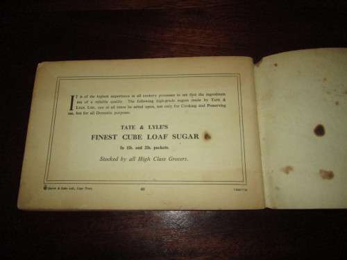 LyLe's Golden Syrup Recipe booklet