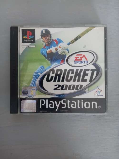 Cricket 2000 Playstation Game Complete with Manual PS1 Playstation 1