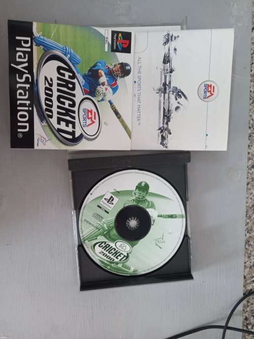 Cricket 2000 Playstation Game Complete with Manual PS1 Playstation 1
