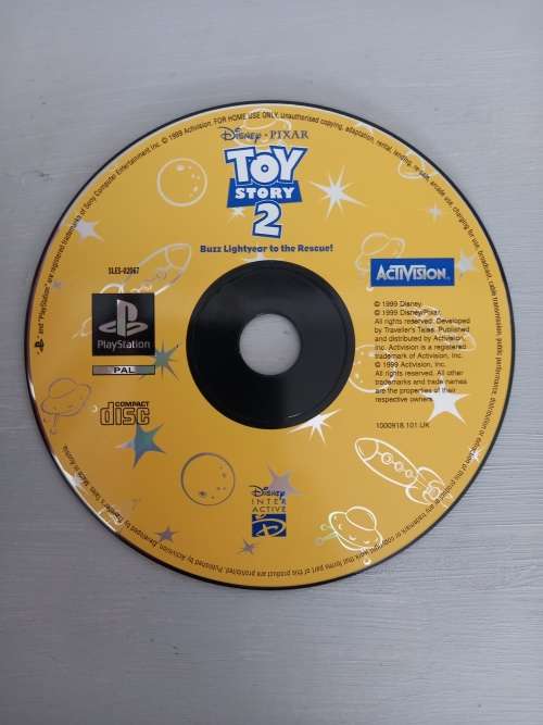 Toystory 2 Playstation 1 game ps1 Disney working