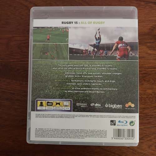 Rugby 15 PS 3