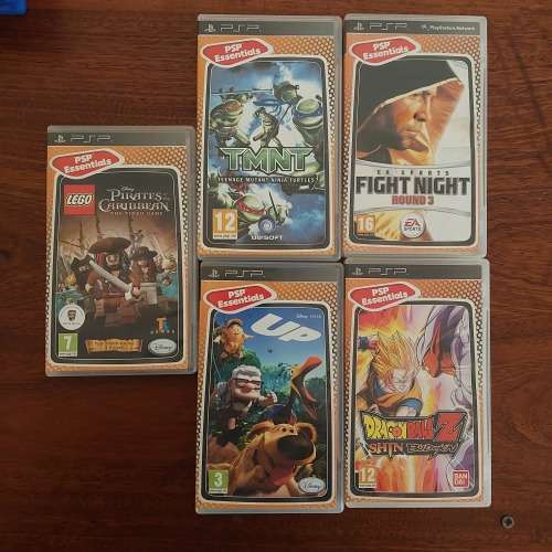 Lot of psp playstation portable games