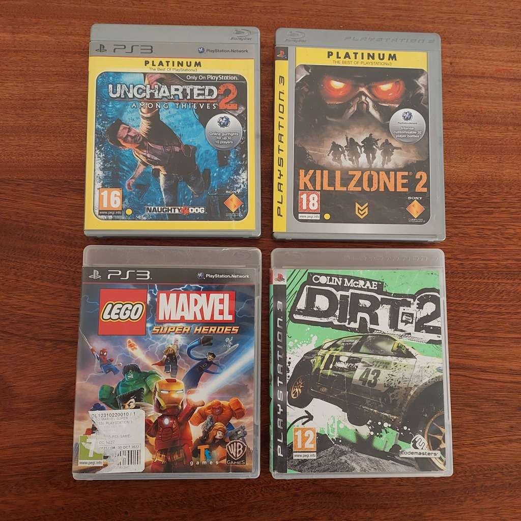 Lot of 4 playstation 3 Games