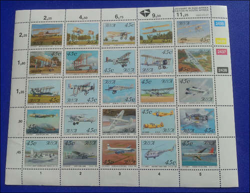 ***1993 AVIATION IN SA FULL SHEET***