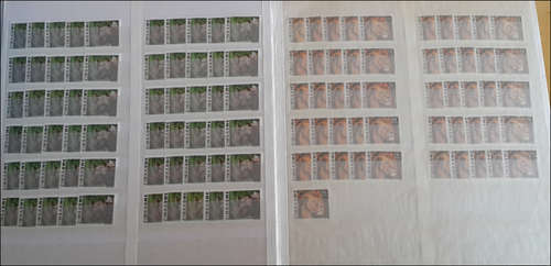 ***RED STAMP ALBUM FILLED WITH ZIMBABWE UNMOUNTED MINT AND USED!! SOME NICE SETS IN THIS ALBUM***