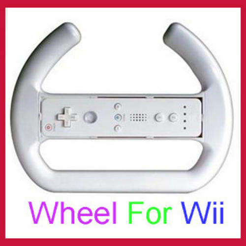 1 X Steering Wheel For Nintendo Wii Racing Game New