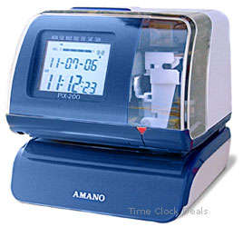 BUY NOW EXCLUSIVELY FOR "RiaanBarnard" ~ Amano PIX-200 Time Clock Machine.