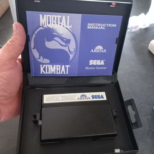 Mortal Kombat Mint,mint Sega Master system!!!