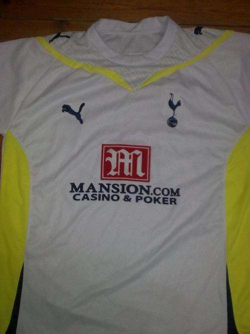 tottenham 2009/10 year L, home top