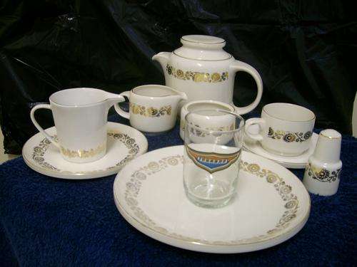 Jurgens Caravan Cutlery Set 9kt Gold Plated Full Set