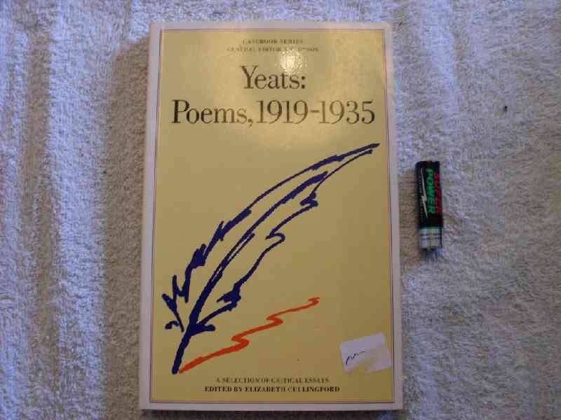 Yeats poems,1919-1935 - Edited by Elizabeth Cullingford