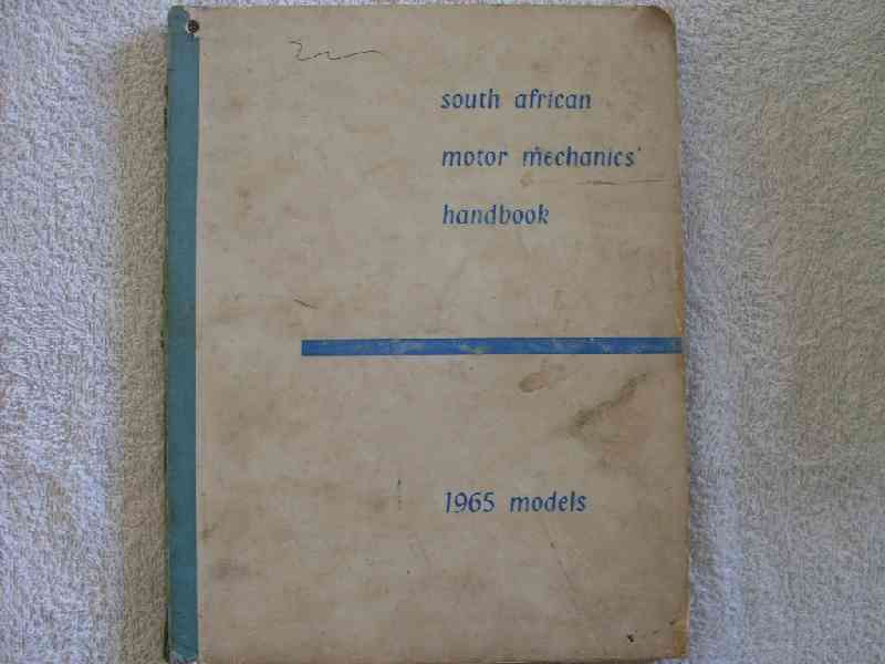 South African Motor Mechanics Handbook - 1965 Models