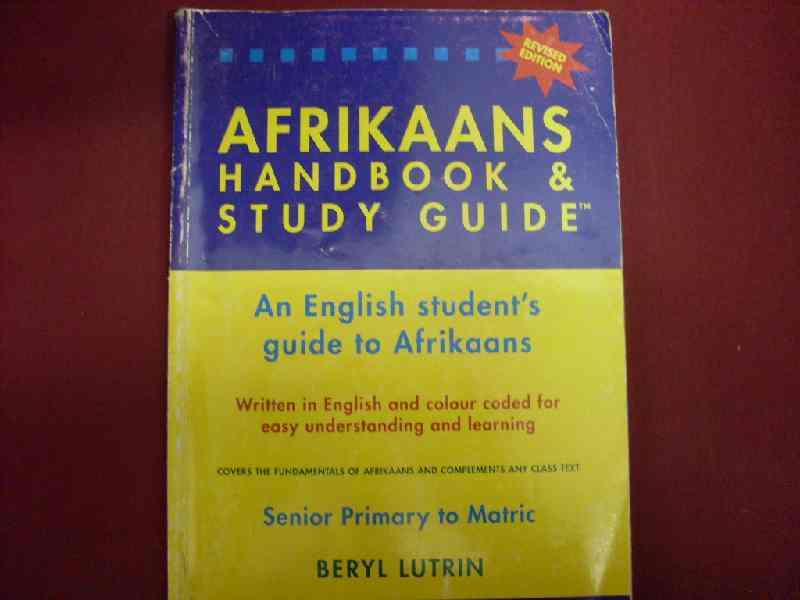 Afrikaans Handbook and Study Guide - Beryl Lutrin