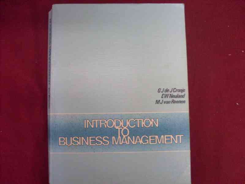 Introduction to Business Management