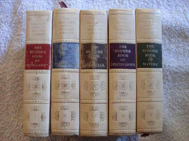 The Readers Digest Bedside Library - 5 Miniature Books