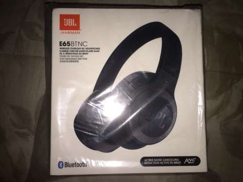 JBL E65BTNC Wireless over-ear noise-cancelling headphones
