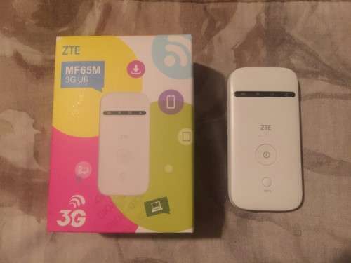 ZTE MF65M 21Mbps 3G MiFi Pocket Router