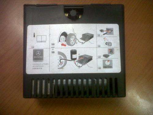 Portable tyre in flater working with a sigarette lighter socket