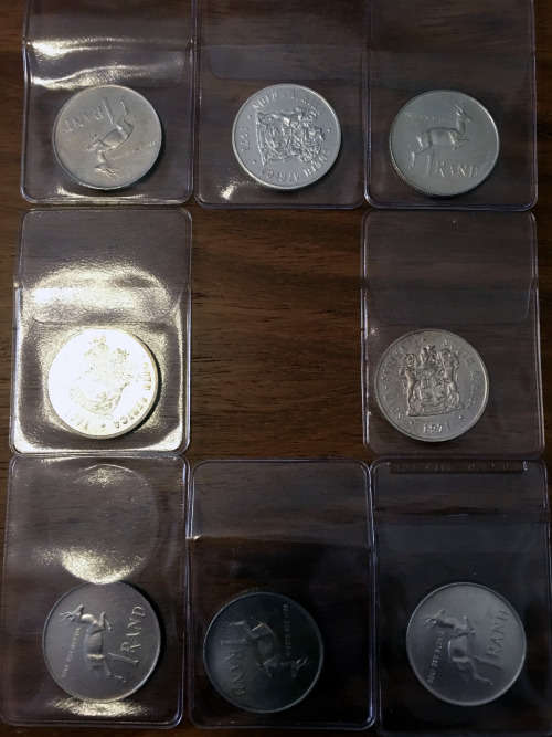 $$$ 1971 Silver R1 "UNCERCULATED" 8 X Coins  $$$
