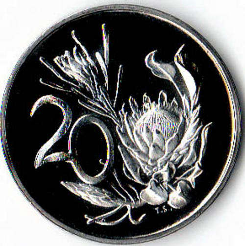 RSA 1st & 2nd Decimal 20c "PROOF SET" - Beautiful Coins