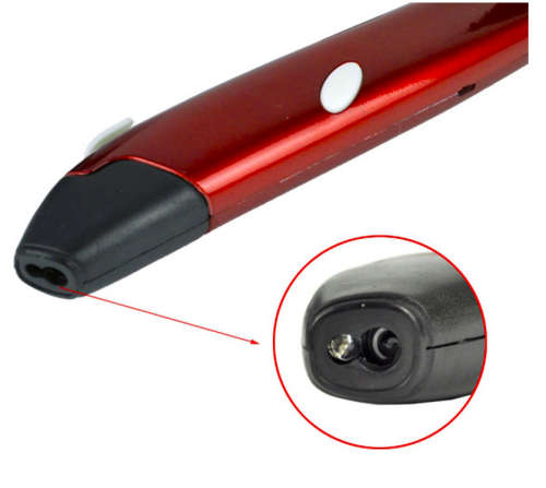 High quality Mini 2.4GHz Wireless Optical Pen Mouse Adjustable 500/1000DPI